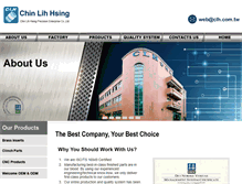 Tablet Screenshot of clh.com.tw